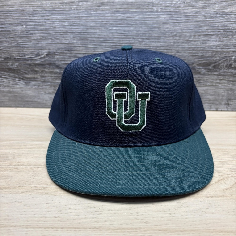 Vintage Oklahoma Sooners Hat Cap Fitted Mens‎ 7 5/8 Blue NCAA Baseball Pro-Line